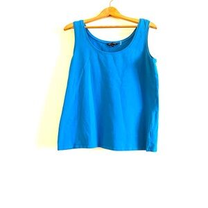 NIC+ZOE Vibrant Blue Tank Top